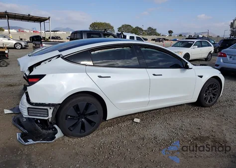 2024 Tesla Model 3 from USA, damaged, VIN 5YJ3E1EA7RF749463